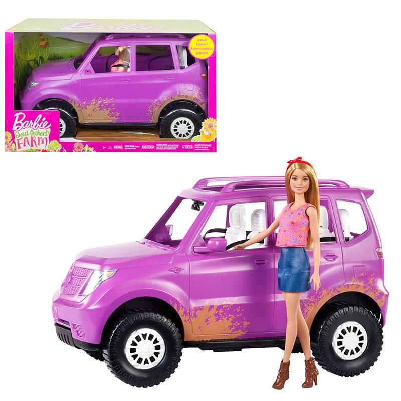 MATE-GHT18 BARBIE SWEET ORCHARD FARM MOR SUV ARABA 1