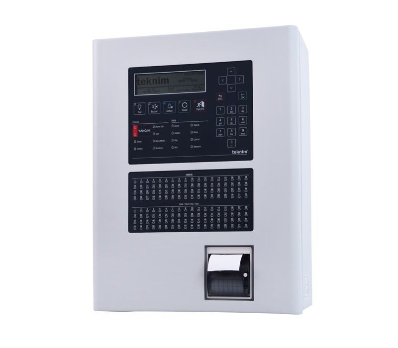 TEKNİM-2132 AKILLI ADRESLİ YANGIN ALARM PANELİ