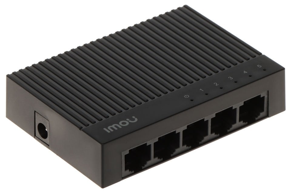 Imou SF105C 5-Port 100MBPS Plastik Kasa Switch