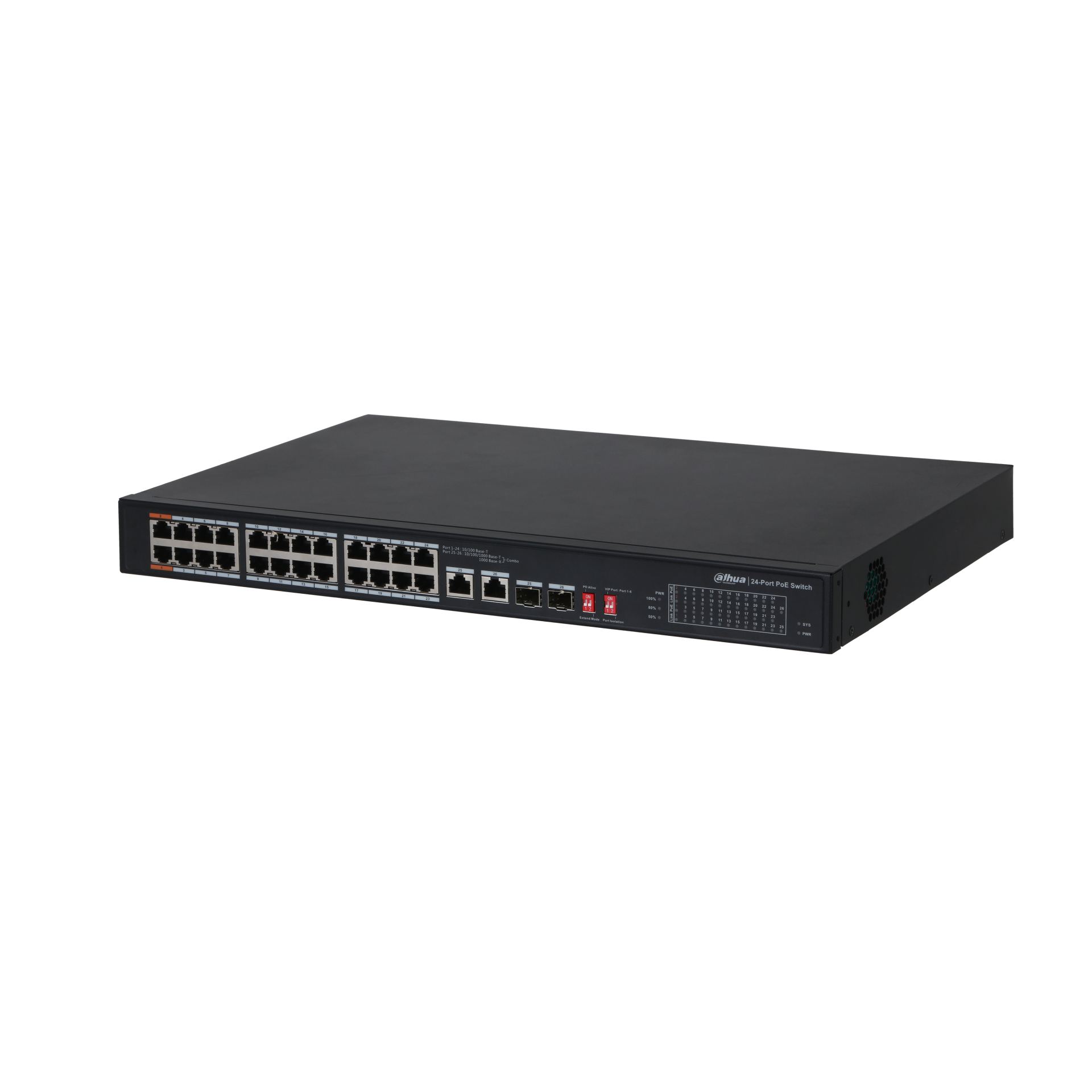 Dahua PFS3226-24ET-240 24 Port 10/100 Mbps Switch
