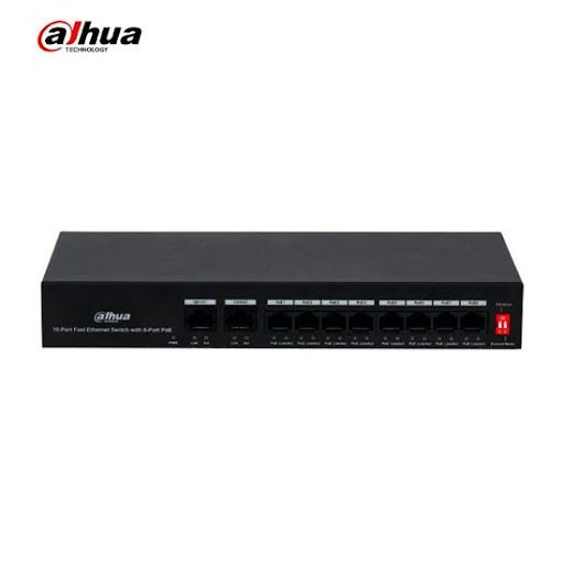 Dahua PFS3010-8ET-65 8 Port 10/100 Mbps Switch