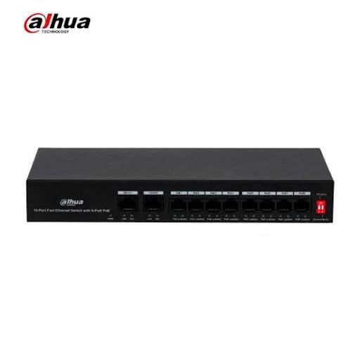 Dahua PFS3010-8ET-65 8 Port 10/100 Mbps Switch