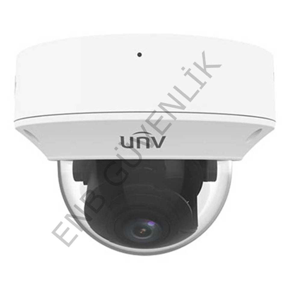 UNV IPC3238SB-ADZK-I0 8MP HD Akıllı LighterHunter IR VF Dome Ağ Kamerası
