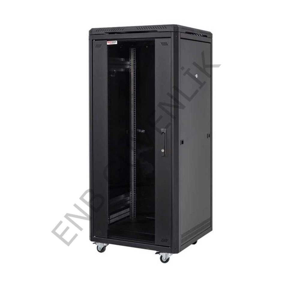 Ulusal 26U 600X600 Dikili Tip Rack Kabinet