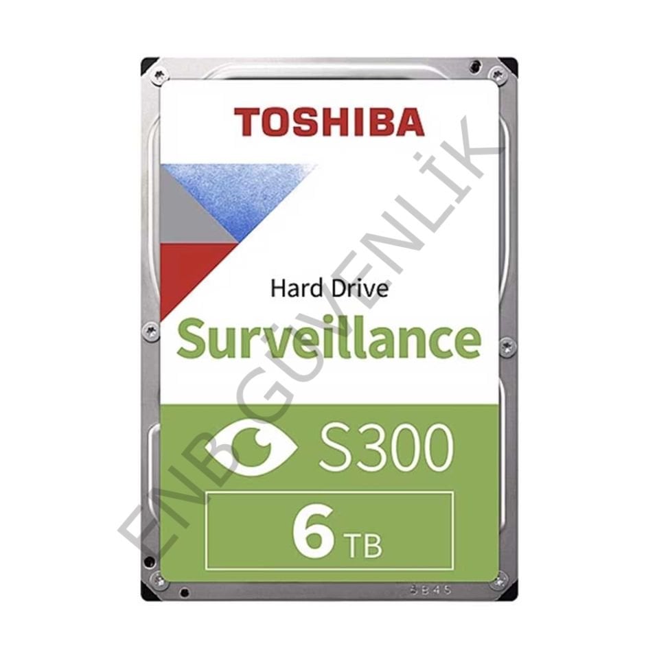 Toshiba S300 HDWD260UZSVA SATA 3.0 5400 RPM 3.5'' 6 TB Harddisk