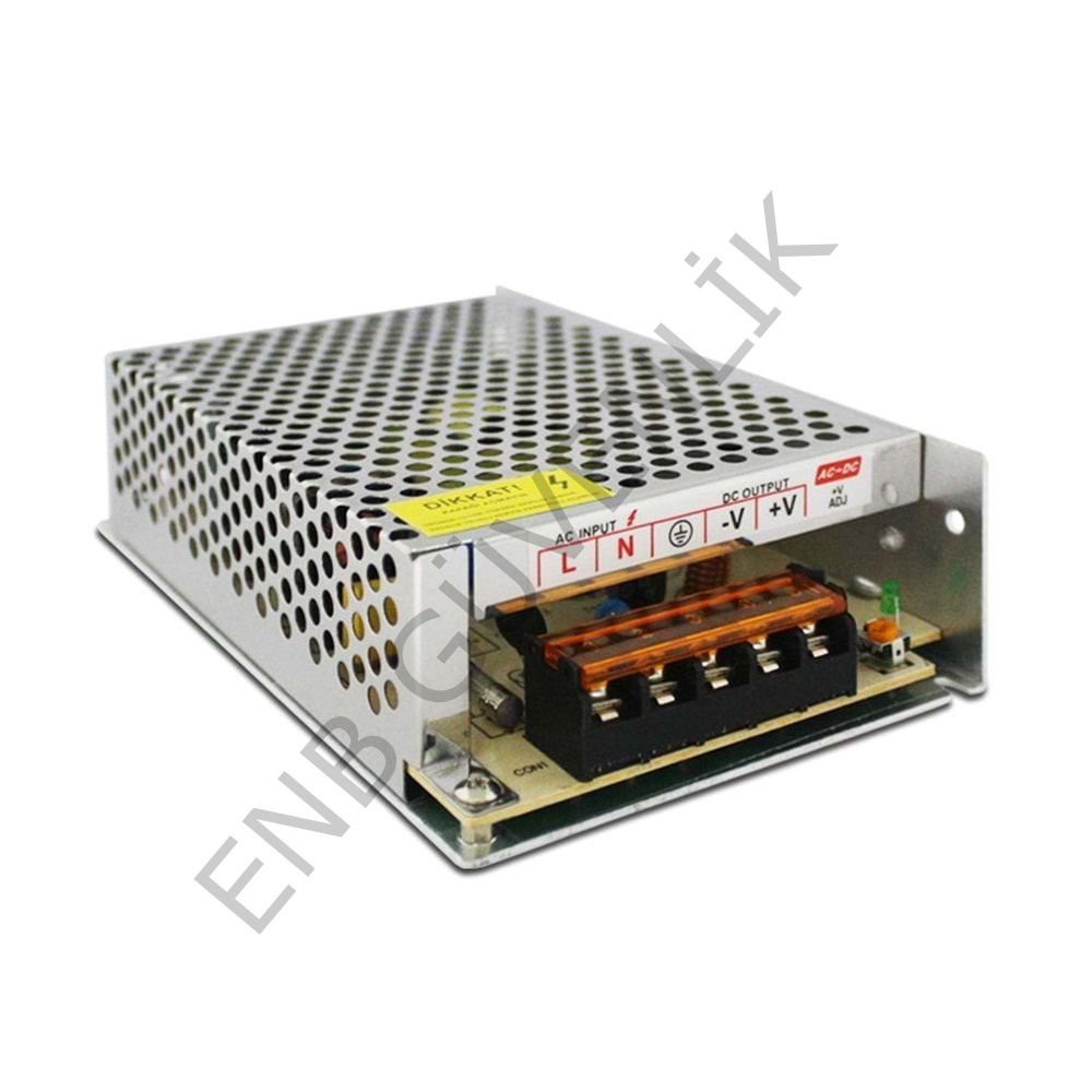 Hightek 12V 15A Metal Kasa Adaptör