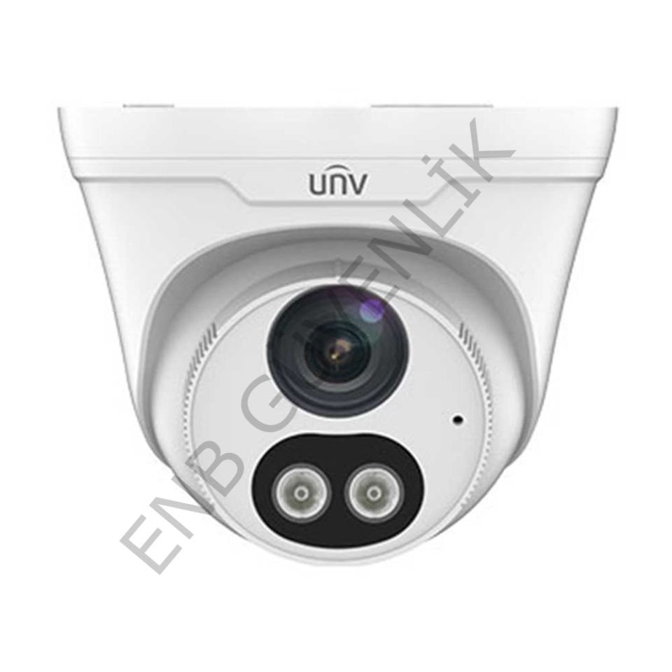 Uniview IPC3612LE-ADF28KC-WL 2 MP 2.8mm IP Dome Güvenlik Kamerası