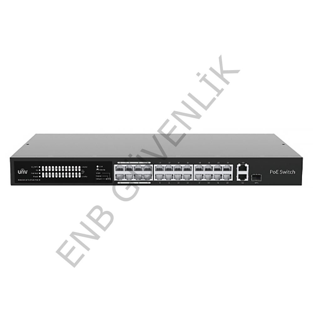Uniview NSW2020-24T1GT1GC-POE-IN 24 Port 10/100/1000 Mbps Gigabit PoE Switch