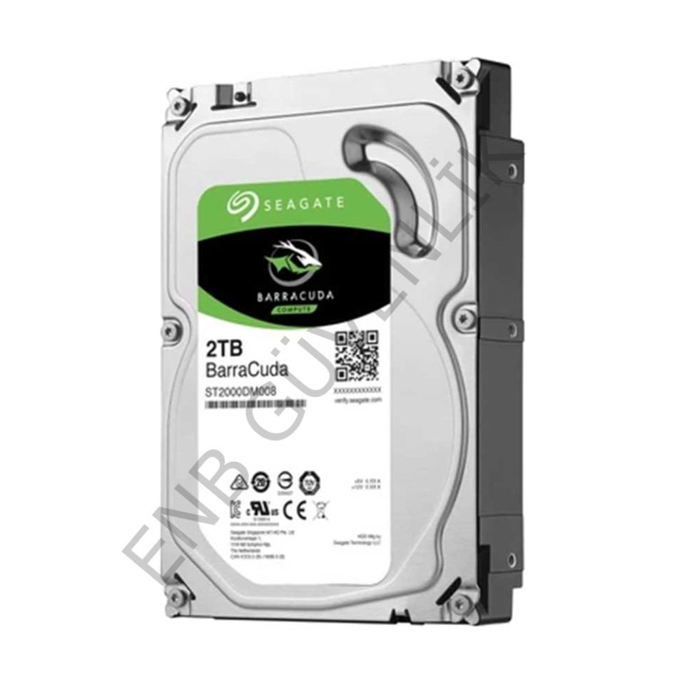 SEAGATE BARRACUDA ST2000DM008 3.5 2TB 7200RPM SATA3 256MB SABİT DİSK