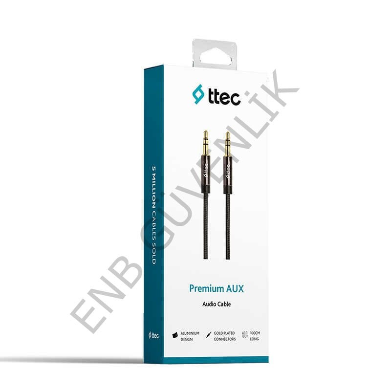 Ttec 2DK42S 1 m Lightning to 3.5mm Aux Ses Kablosu