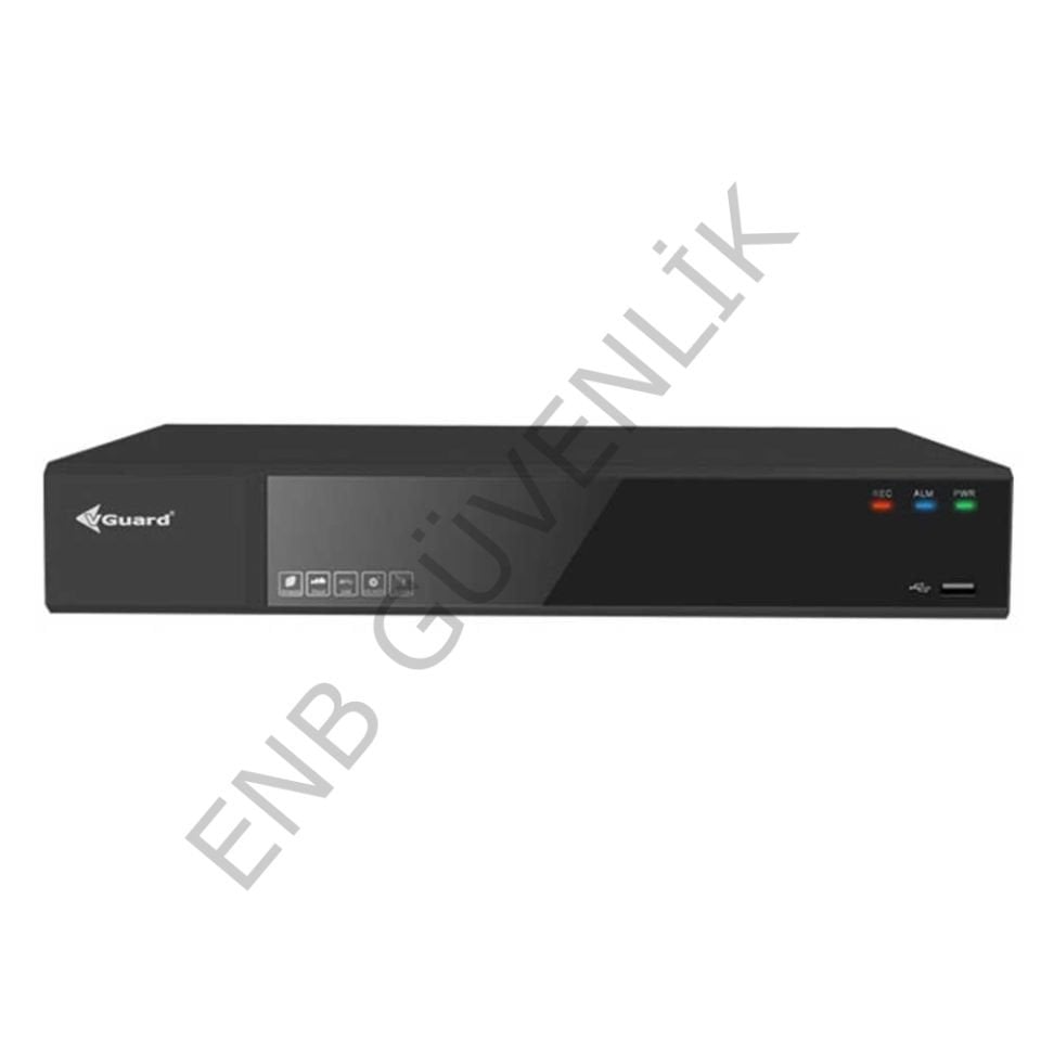 VGuard VG-16C1A-LRU 16 Kanal Hibrit DVR Kayıt Cihazı