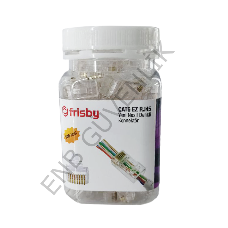 Frisby FNW-RJ4528N Rj-45 Cat6 Yeni Nesil Delikli Konnektör