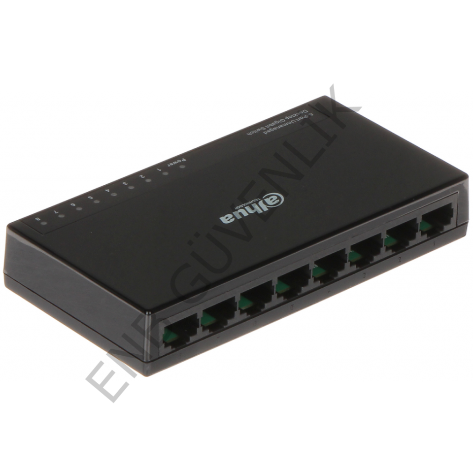 Dahua PFS3008-8GT-L 8 Port 10/100/1000 Mbps Gigabit Switch