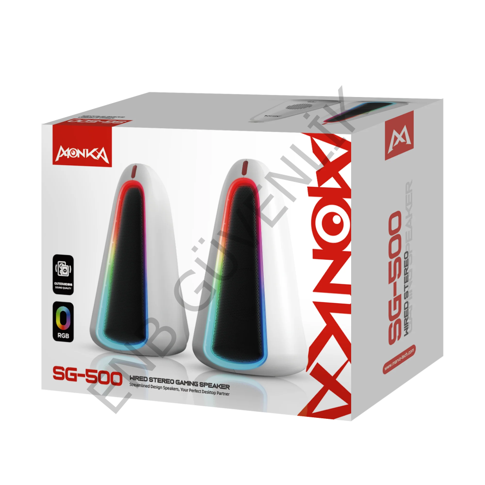 Monka Zilla SG-500 Stereo Oyun Hoparlör Sistemi