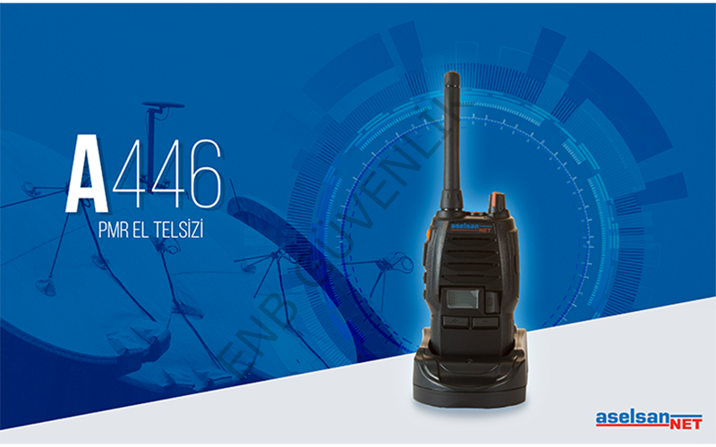 Aselsan A446 PMR Tekli El Telsizi