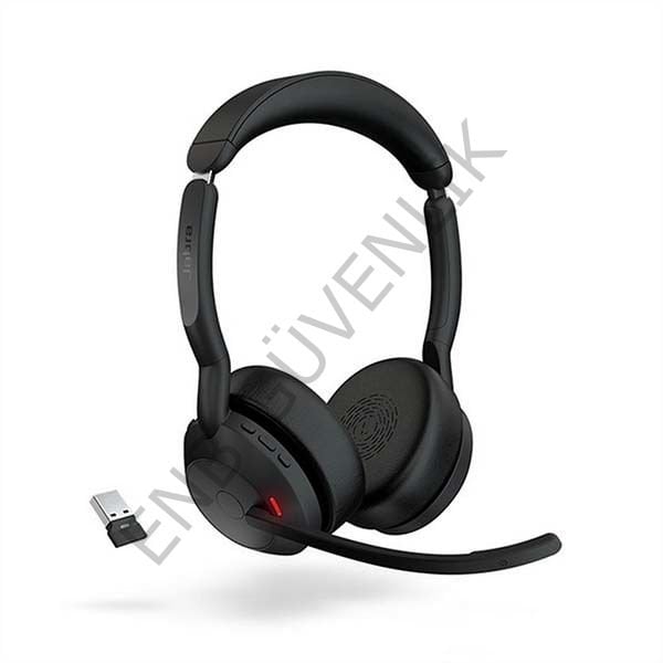 Jabra Evolve2 55 Stereo Kablosuz Çağrı Merkezi Kulaklığı