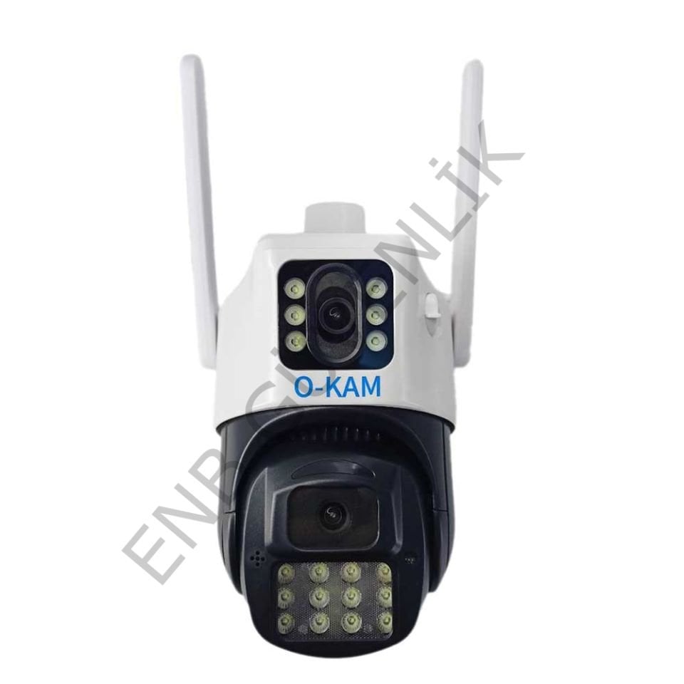 O-KAM-4047 SMART WİFİ 3MP+3MP SMART PTZ KAMERA