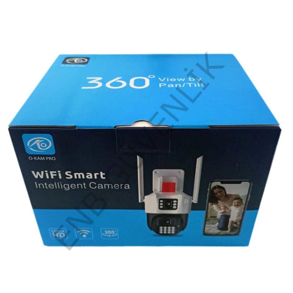 O KAM 4047 SMART WİFİ 3MP+3MP SMART PTZ KAMERA