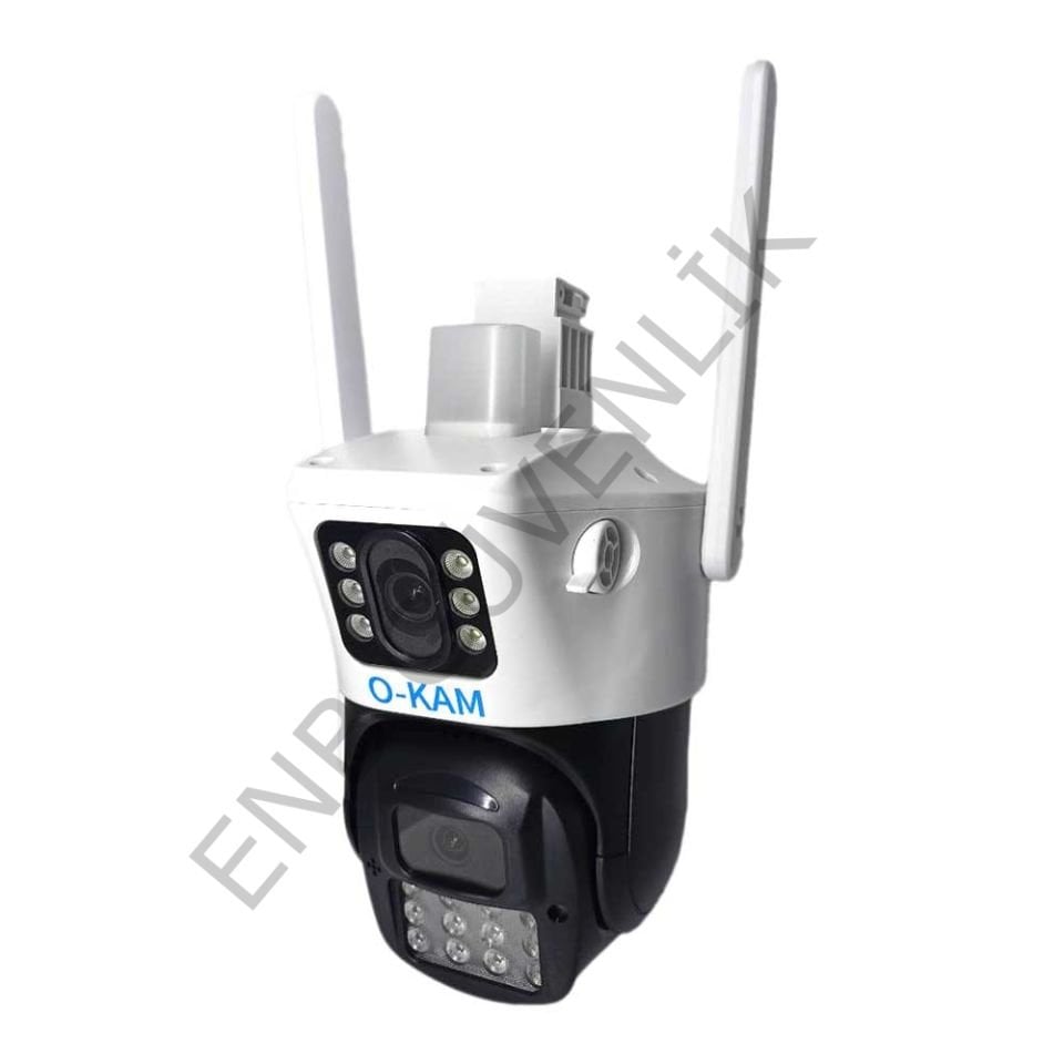 O-KAM-4047 SMART WİFİ 3MP+3MP SMART PTZ KAMERA