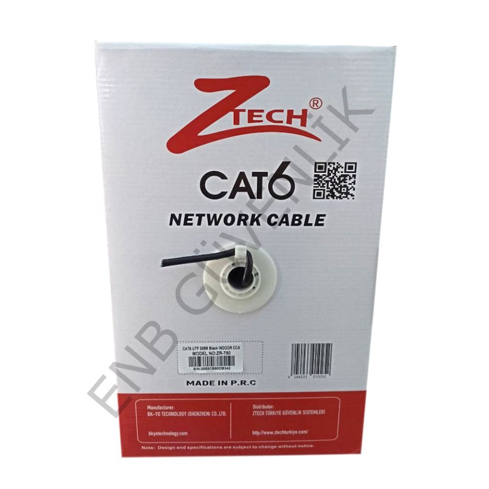ZTECH 23AWG/4P 0,50MM 305M CAT6 KABLO
