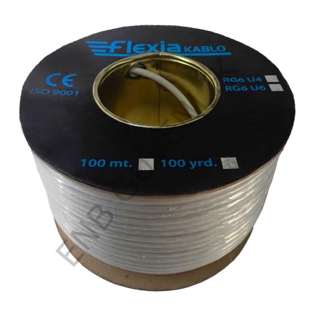 Flexia RG6 U4 100 MT UYDU KABLOSU