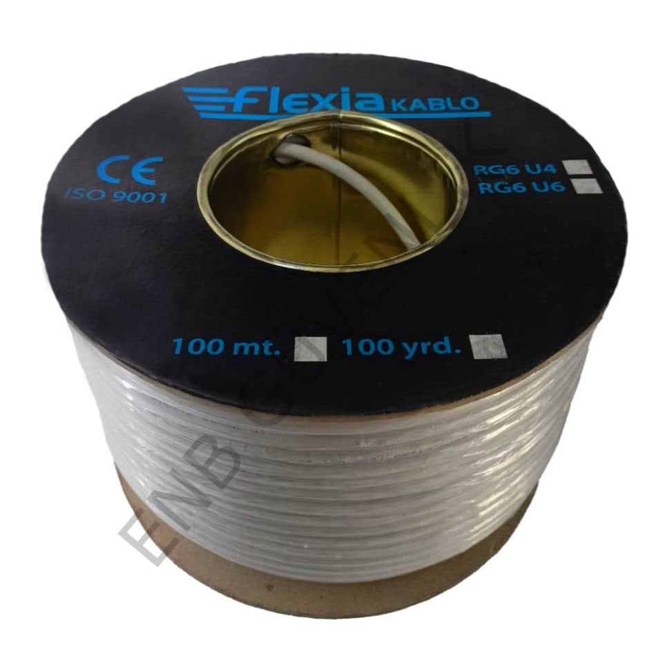 Flexia RG6 U4 100 MT UYDU KABLOSU
