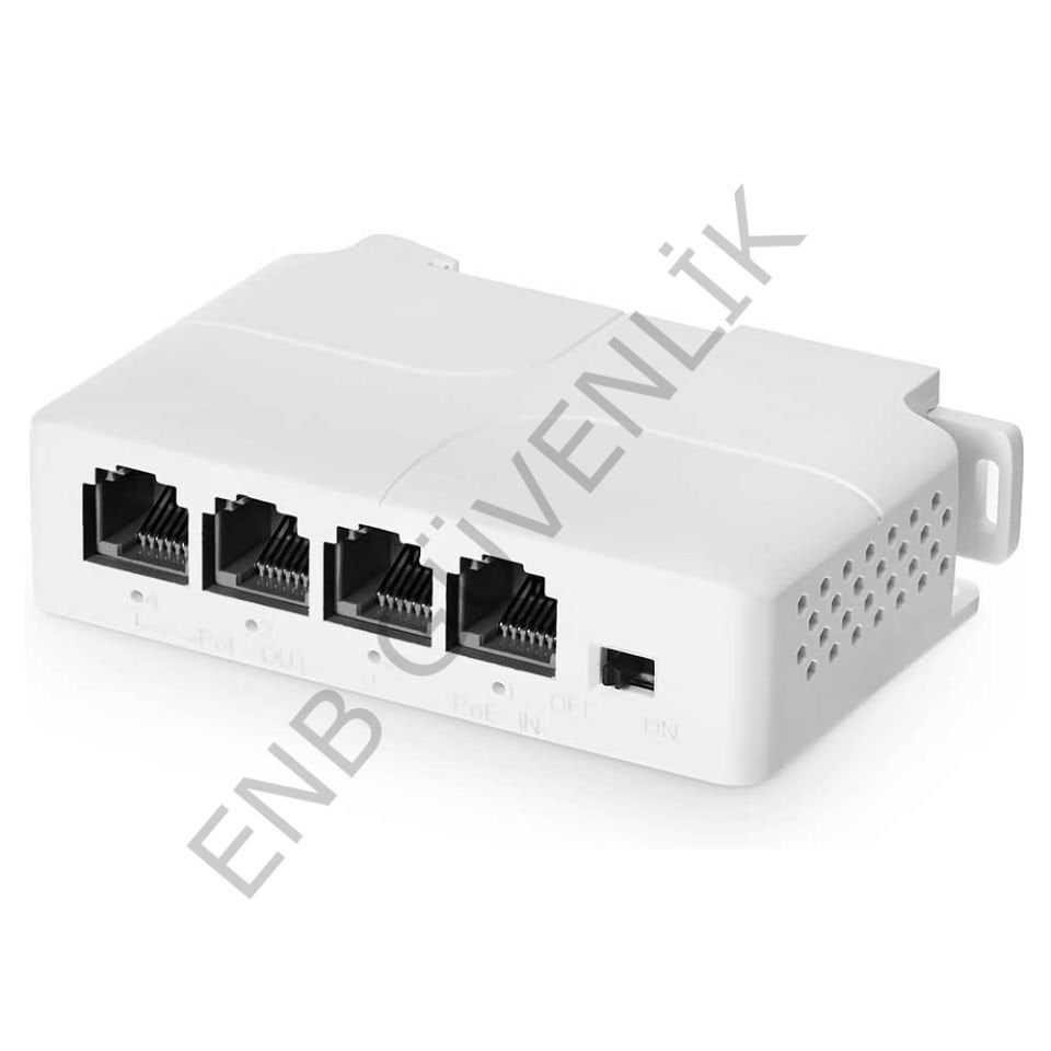 SECUZI 4 Port 100Mbps PoE Extender