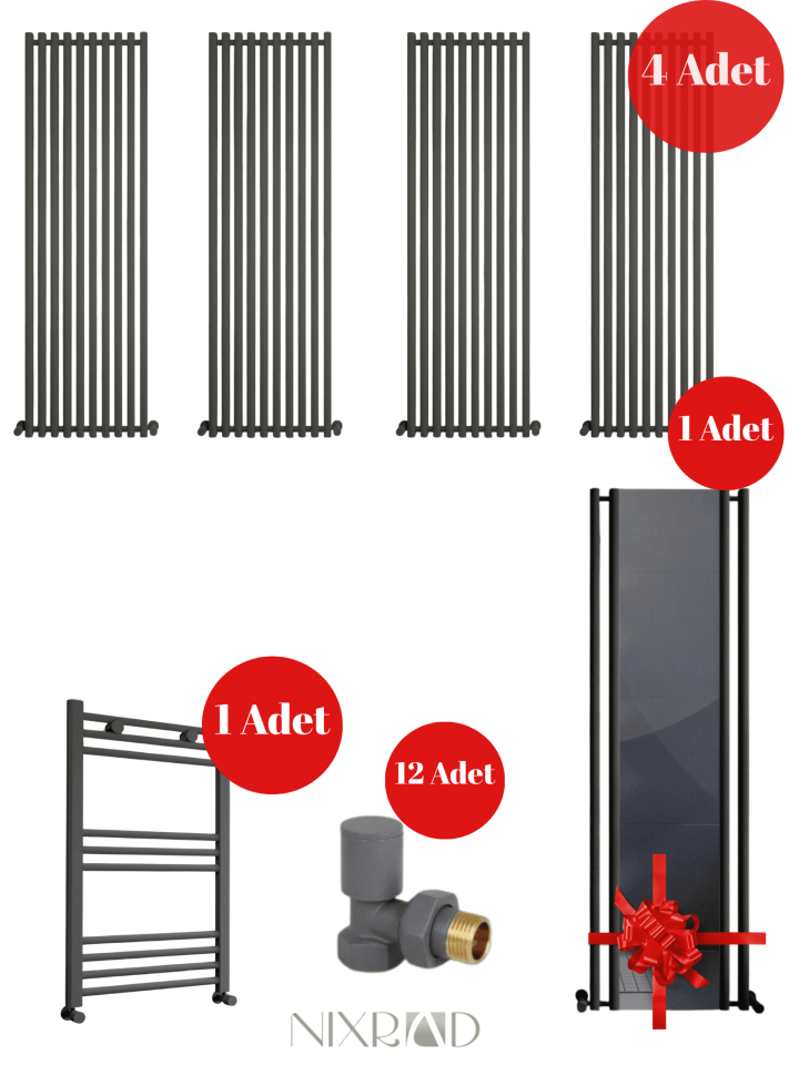 Prestige Çelik Dekoratif Radyatör Paketi