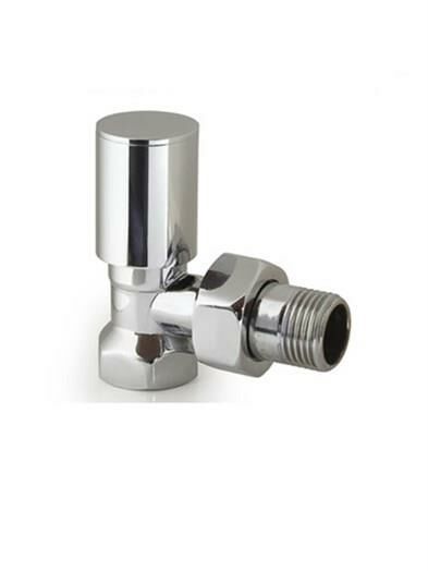 Krom Vana 1/2 Normal Metal Silindir Gövdeli Radyatör Havlupan Vanası