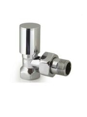 Krom Vana 1/2 Normal Metal Silindir Gövdeli Radyatör Havlupan Vanası