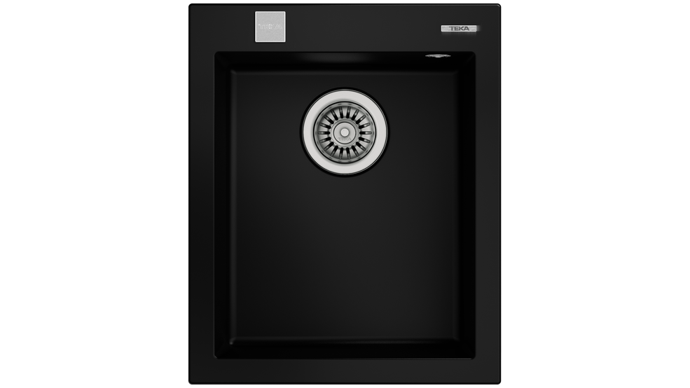 TEKA  FORSQUARE 34.40 TG BLACK GRANİT EVİYE