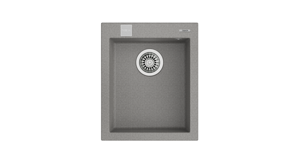 TEKA FORSQUARE 34.40 TG  STONE GREY GRANİT EVİYE