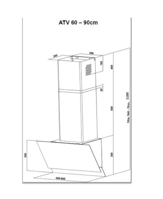 TEKA ATV 90 BEYAZ DAVLUMBAZ