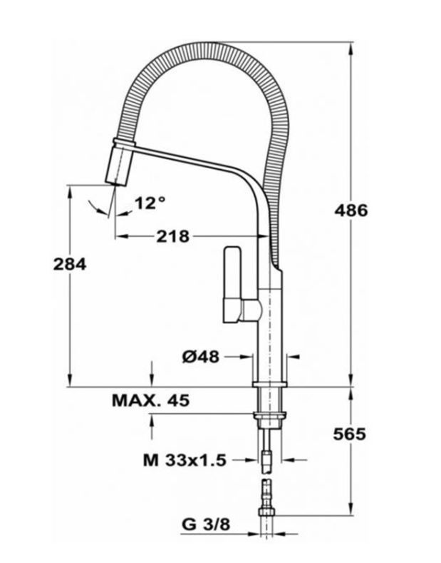 TEKA FO 997  BEYAZ ARMATÜR