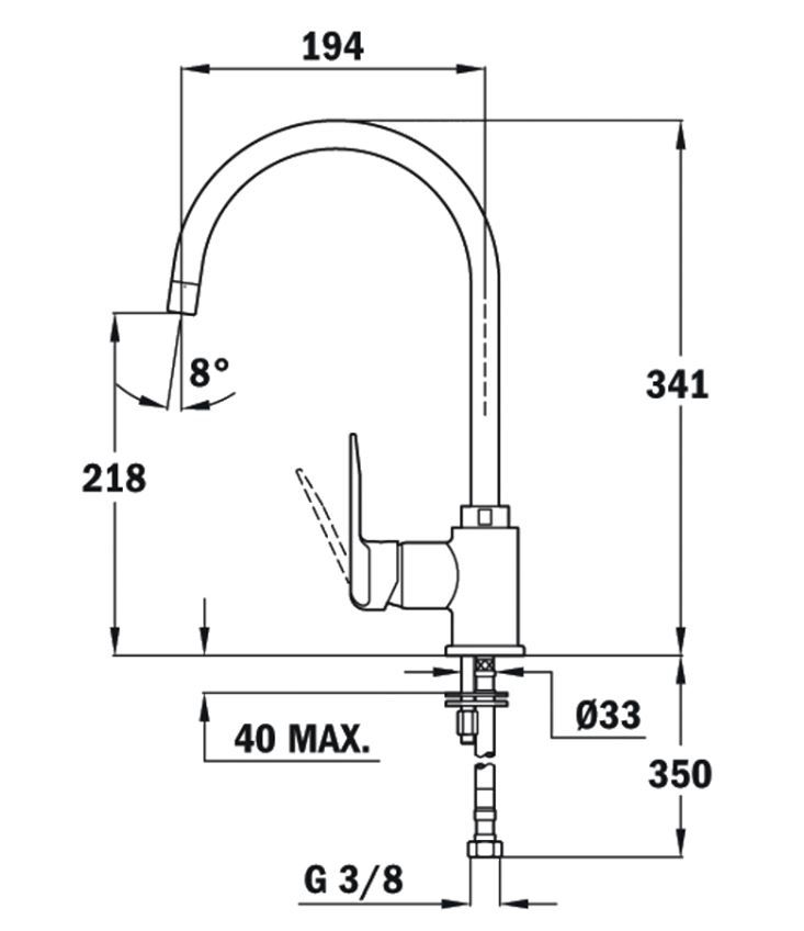 TEKA SP 995 BEJ ARMATÜR
