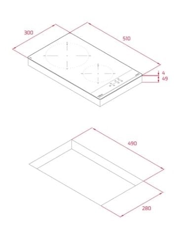 TEKA IBC 32000 TTC İNDÜKSİYONLU OCAK