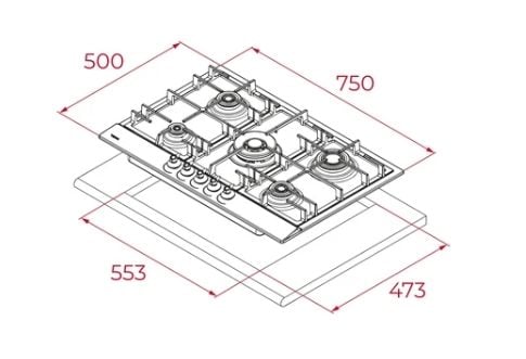 TEKA GSC 75330 RBC VN OCAK