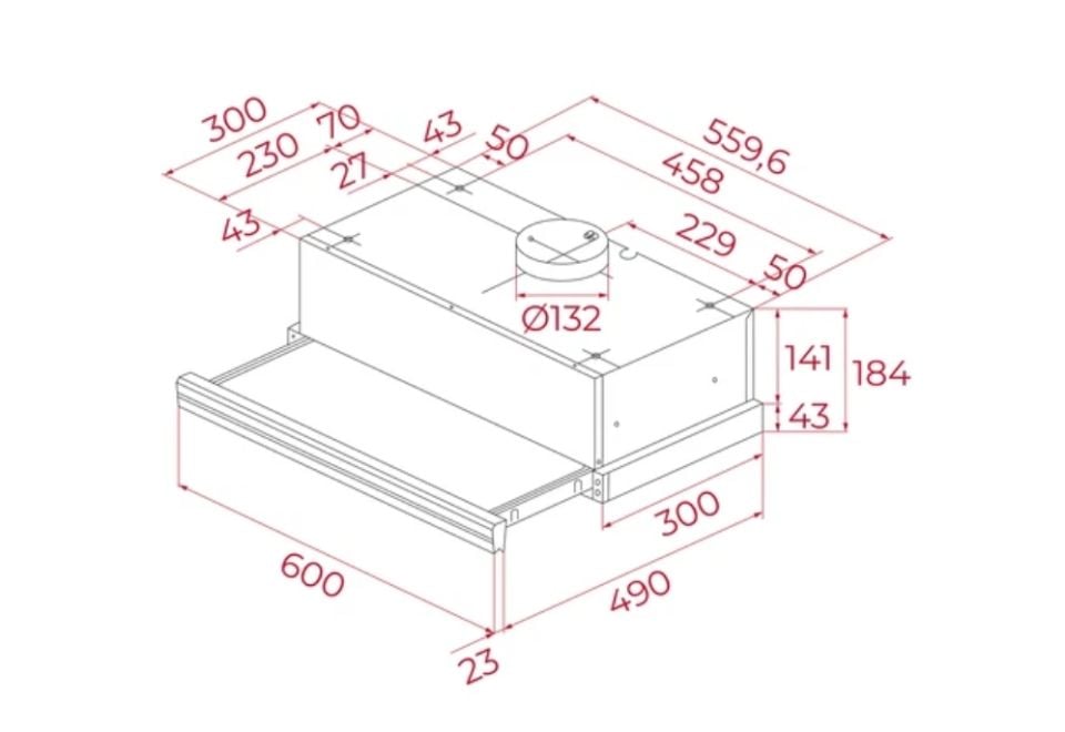TEKA  CNL 6400.2 BK ASPİRATÖR 113070008