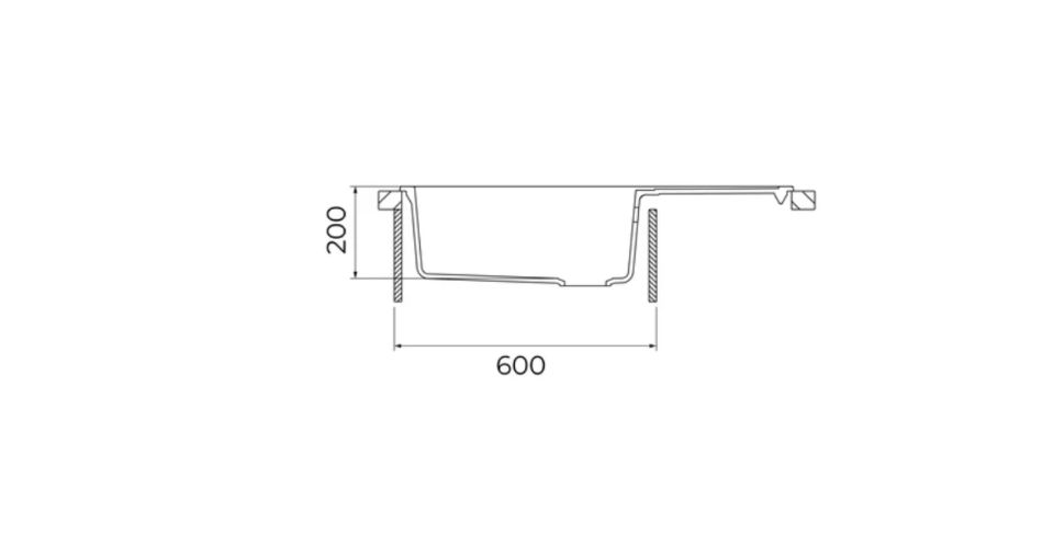 TEKA  CLIVO 60 B-TQ SİYAH GRANİT EVİYE