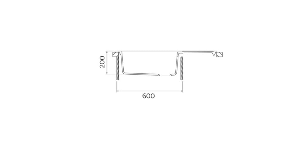 TEKA CLIVO 60 B-TQ BEYAZ GRANİT EVİYE