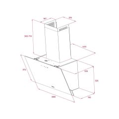 TEKA DVN 94030 TTC DUVAR TİPİ DAVLUMBAZ