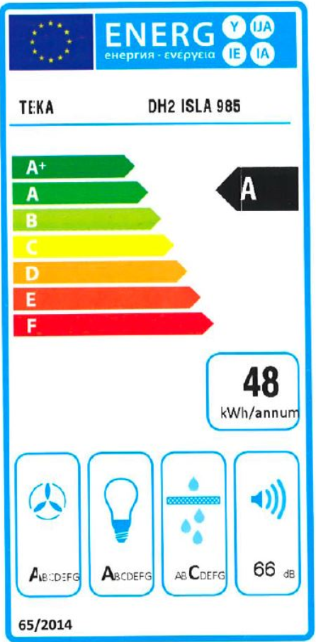 TEKA DH2 985 ADA TİPİ DAVLUMBAZ DH2 ISLA 985