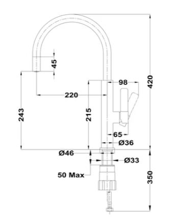 TEKA FOT 995 WH ARMATÜR