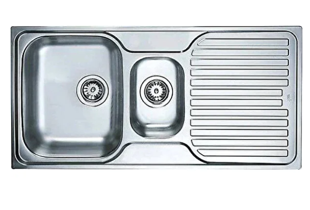 TEKA PRINCESS 60 B MİKROKETEN PASLANMAZ ÇELİK EVİYE SAĞ DAMLALIKLI