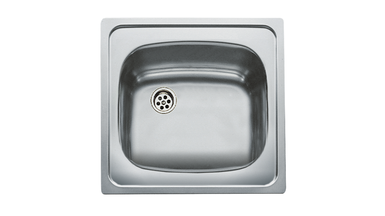 TEKA E50 1B (46,5 X 44) PASLANMAZ ÇELİK EVİYE ( SAĞ BATARYA ÇIKIŞLI)