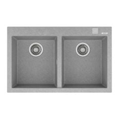 TEKA MAESTRO FORSQUARE 790 TG STONE GREY GRANİT EVİYE