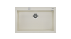 TEKA FORSQUARE 72.40 TG BRİGHT CREAM  TEZGAHÜSTÜ GRANİT EVİYE