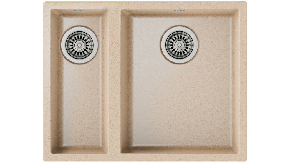 TEKA SQUARE 560 TG AVENA BEİGE TEZGAHALTI GRANİT EVİYE
