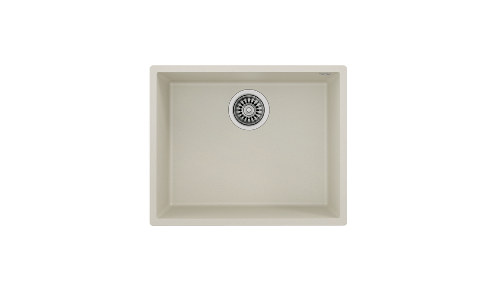 TEKA SQUARE 50.40 TG BRİGHT CREAM TEZGAHALTI GRANİT EVİYE