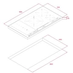 TEKA IZS 97630 MST BK SLİDECOOKİNG VE 5 PİŞİRME BÖLGELİ 90 CM FLEX İNDÜKSİYON OCAK